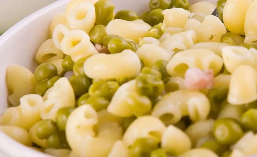 Pasta e piselli cremosa, il metodo per farla perfetta