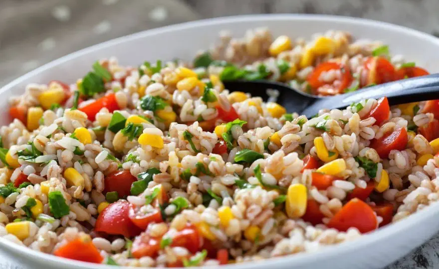 Insalata di farro perfetta - cottura, condimento e varianti