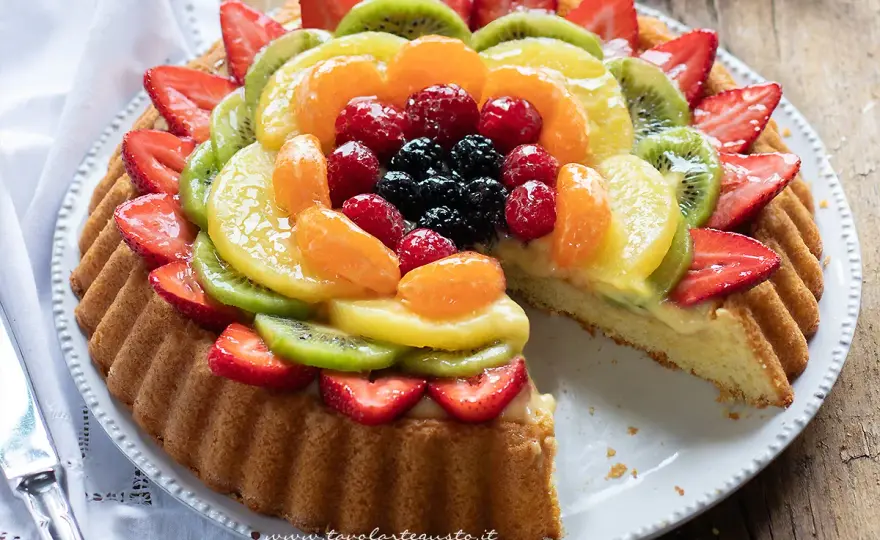 Crostata di frutta perfetta, senza fondo molle