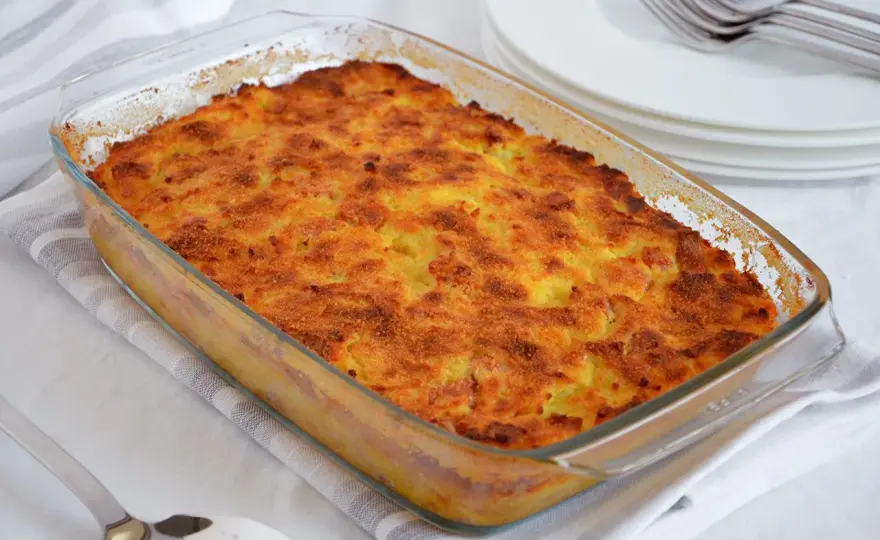 Gateau di patate napoletano, morbido e filante